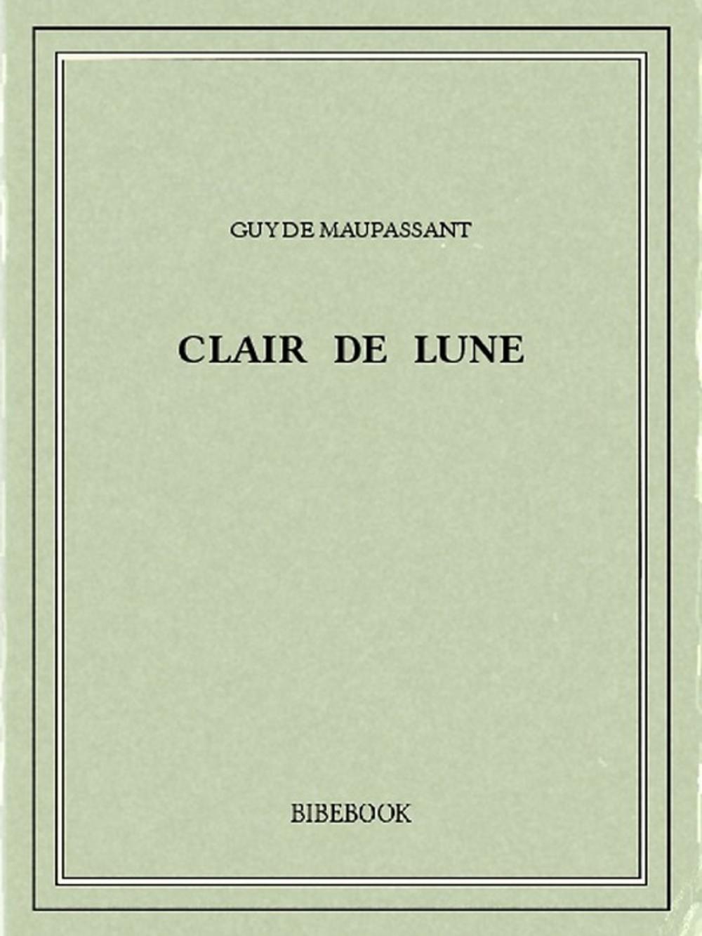 Big bigCover of Clair de lune