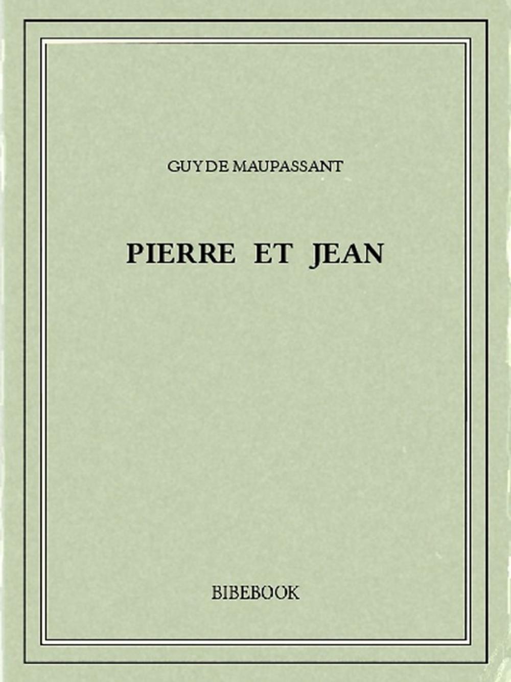 Big bigCover of Pierre et Jean