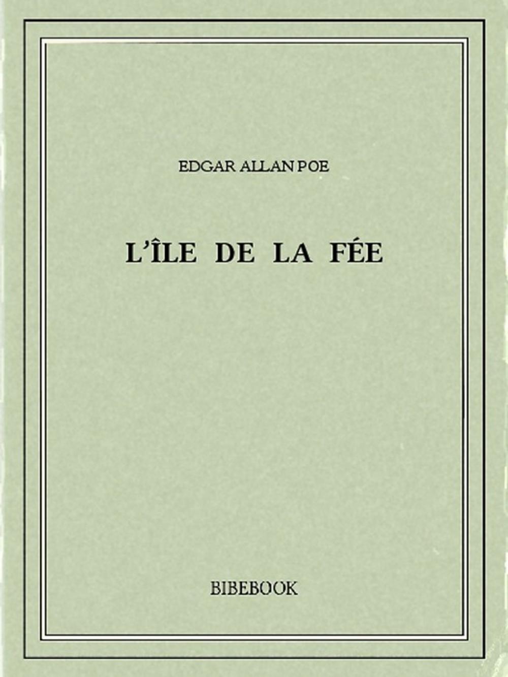 Big bigCover of L'île de la Fée