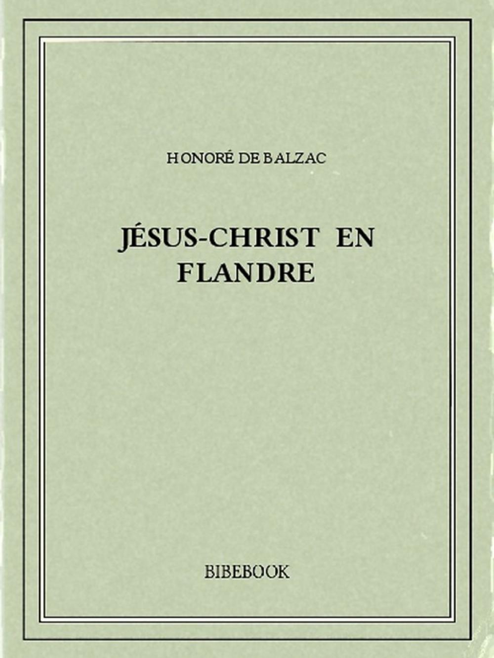 Big bigCover of Jésus-Christ en Flandre