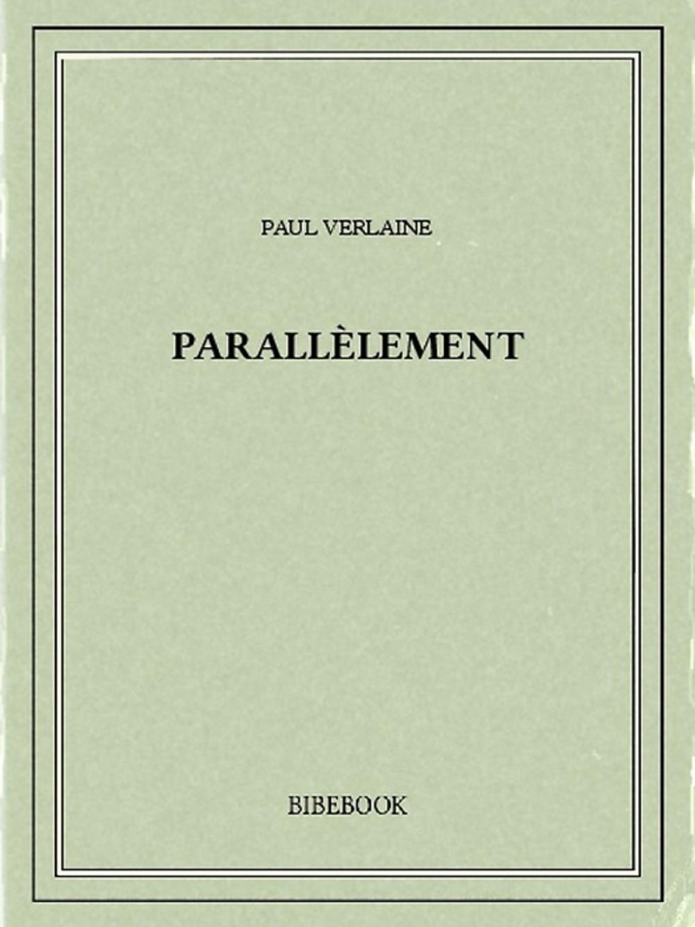 Big bigCover of Parallèlement