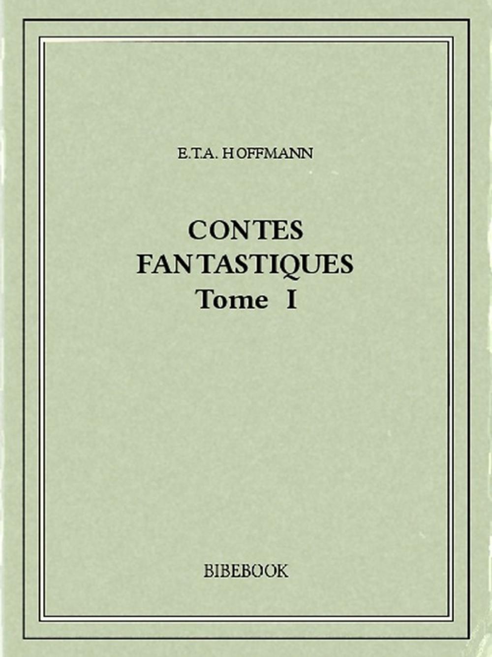 Big bigCover of Contes fantastiques I