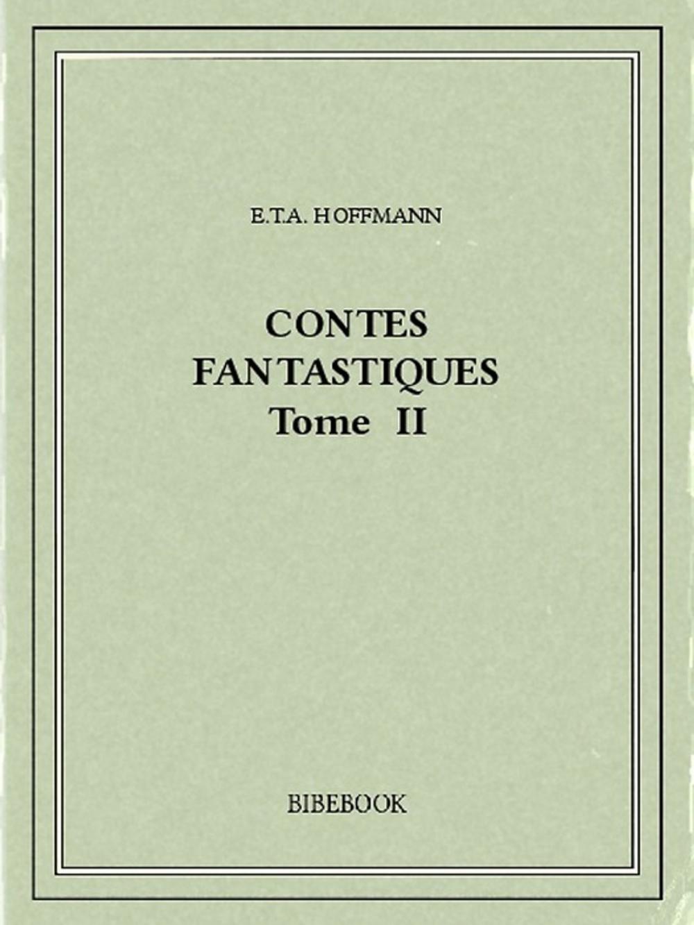 Big bigCover of Contes fantastiques II