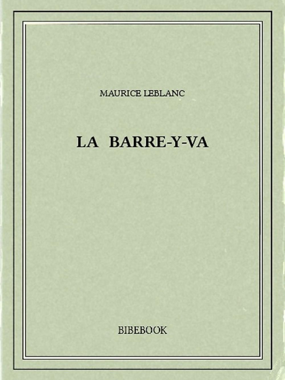 Big bigCover of La Barre-y-va