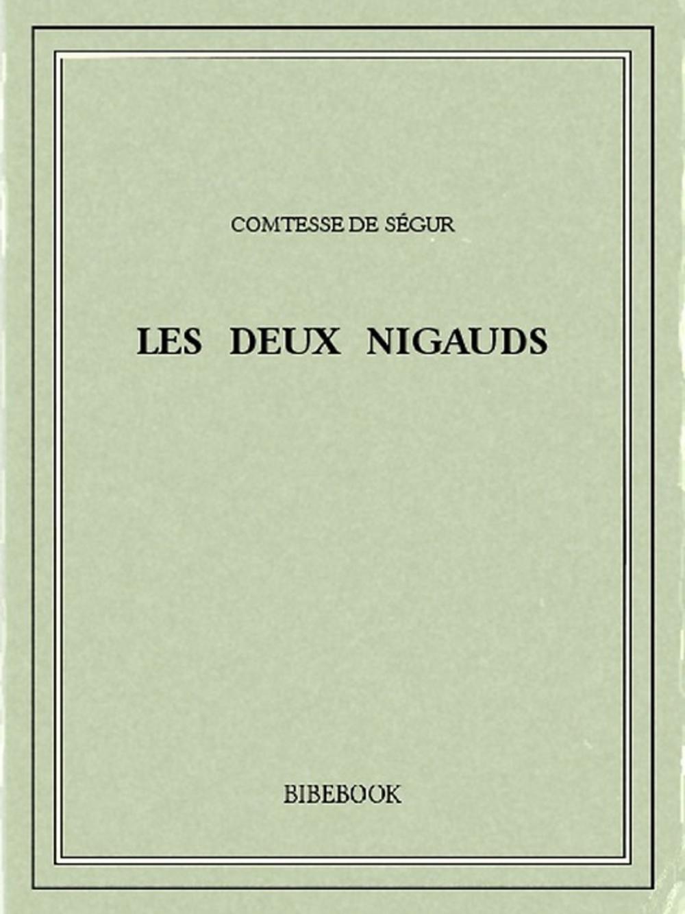 Big bigCover of Les deux nigauds