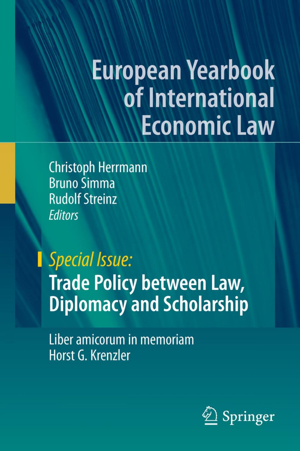 Big bigCover of Trade Policy between Law, Diplomacy and Scholarship