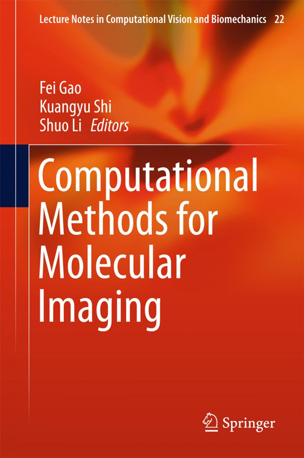 Big bigCover of Computational Methods for Molecular Imaging