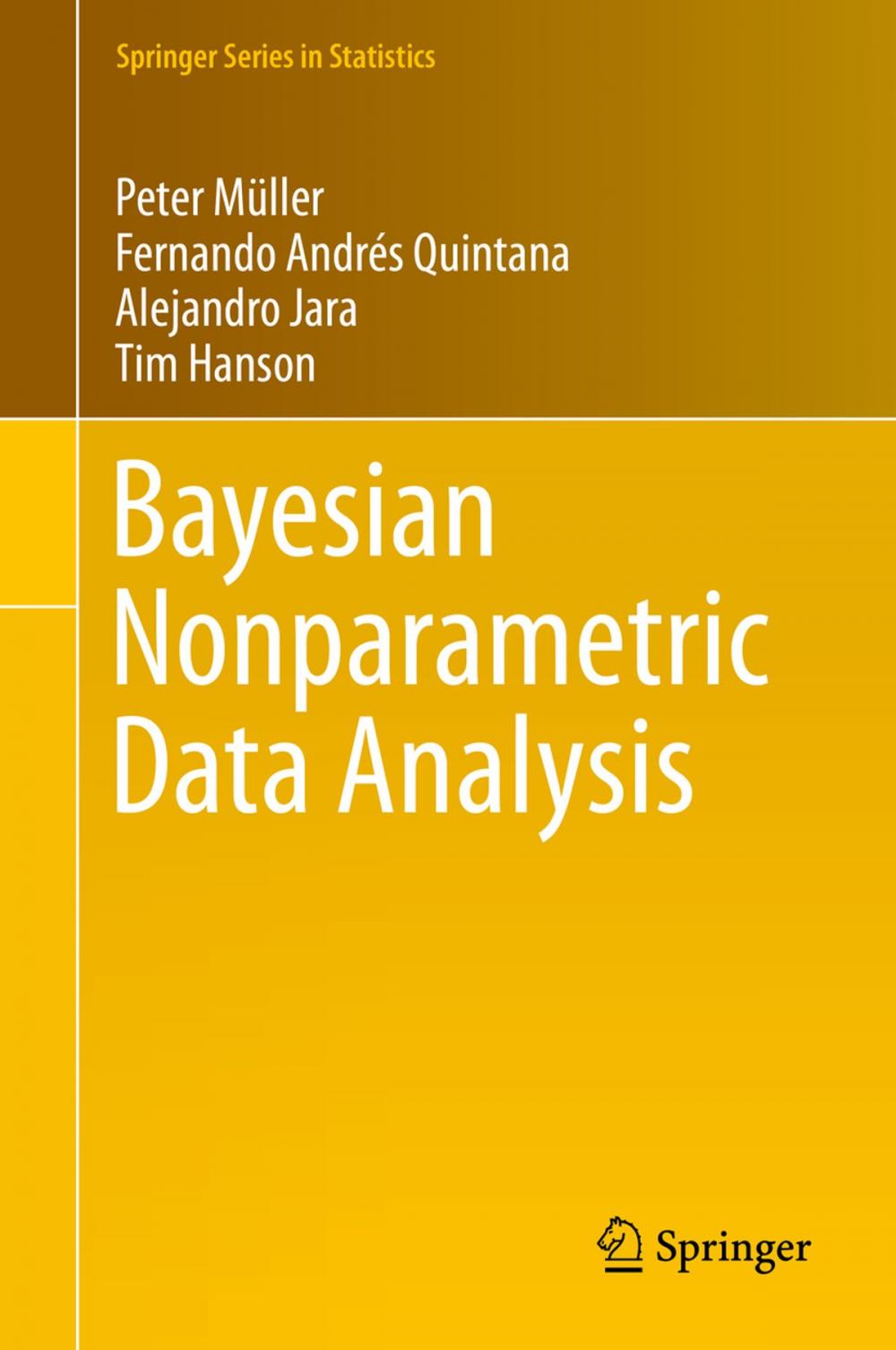 Big bigCover of Bayesian Nonparametric Data Analysis