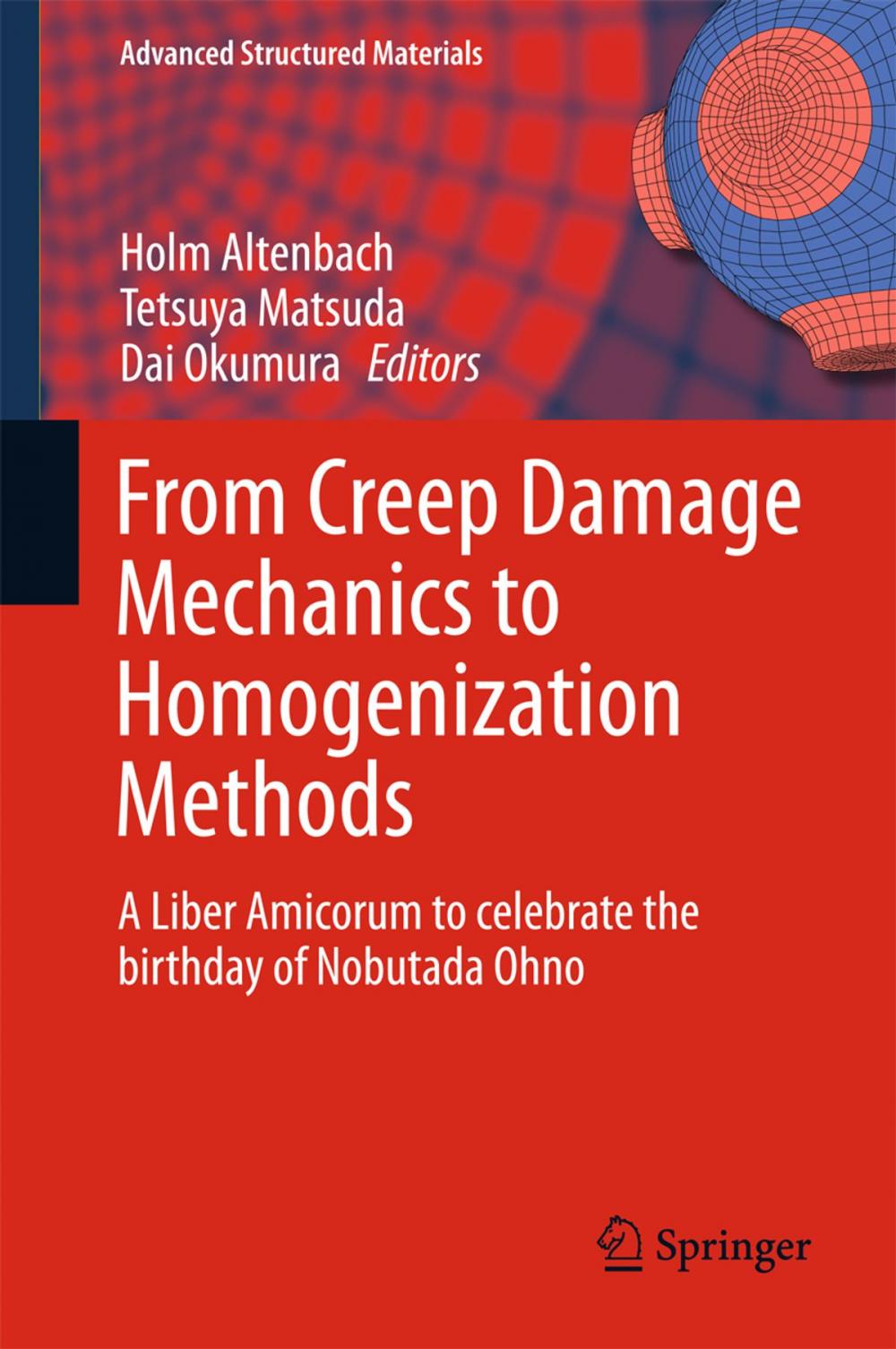 Big bigCover of From Creep Damage Mechanics to Homogenization Methods