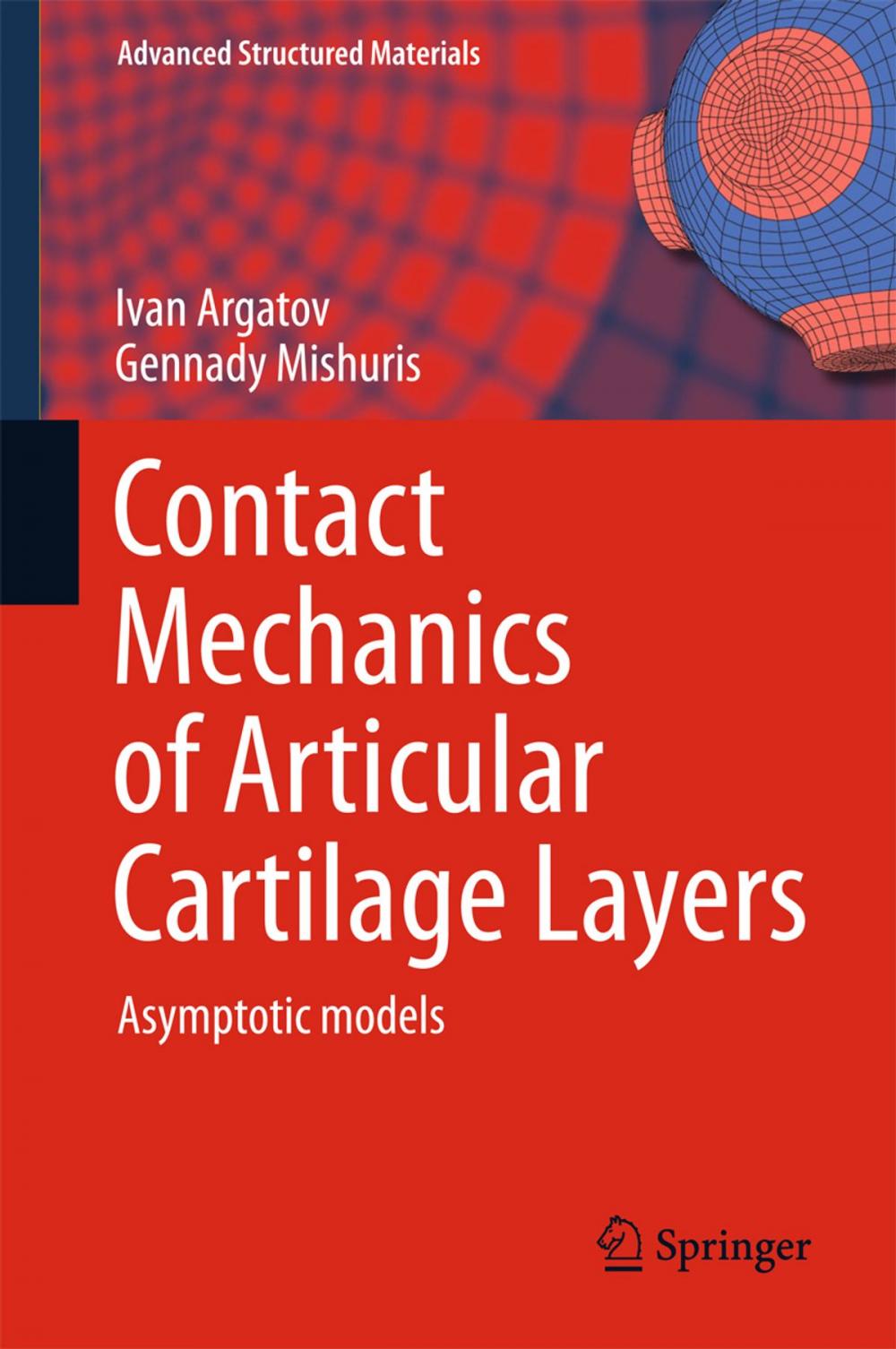 Big bigCover of Contact Mechanics of Articular Cartilage Layers