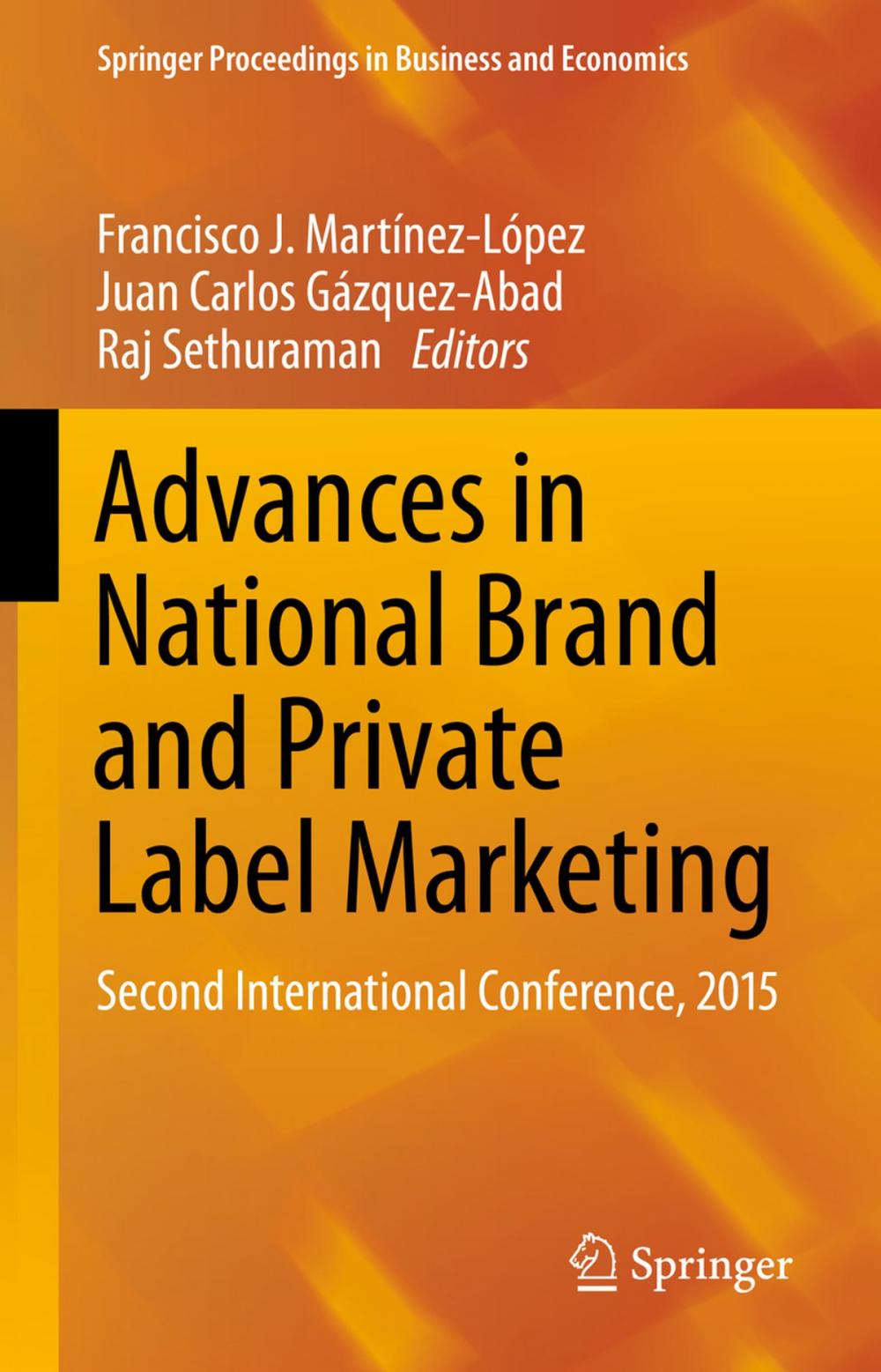 Big bigCover of Advances in National Brand and Private Label Marketing