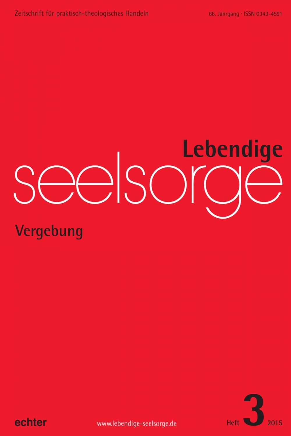 Big bigCover of Lebendige Seelsorge 3/2015