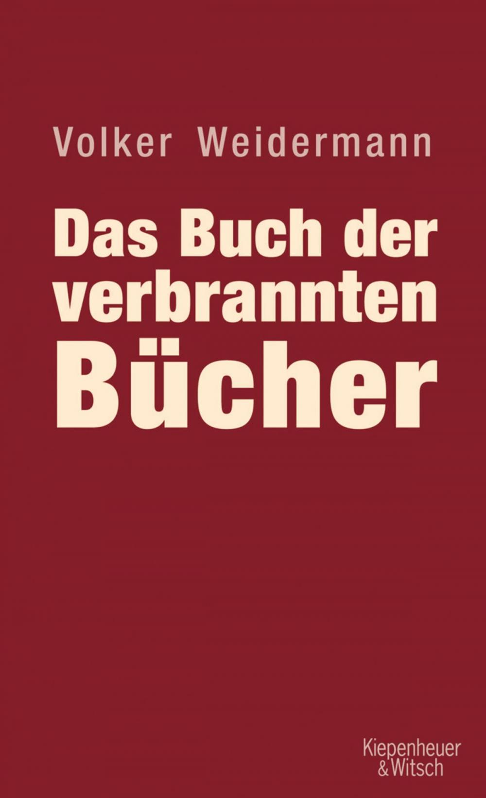 Big bigCover of Das Buch der verbrannten Bücher