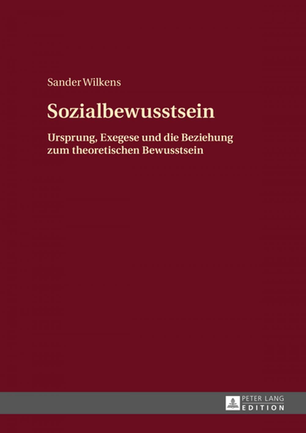 Big bigCover of Sozialbewusstsein