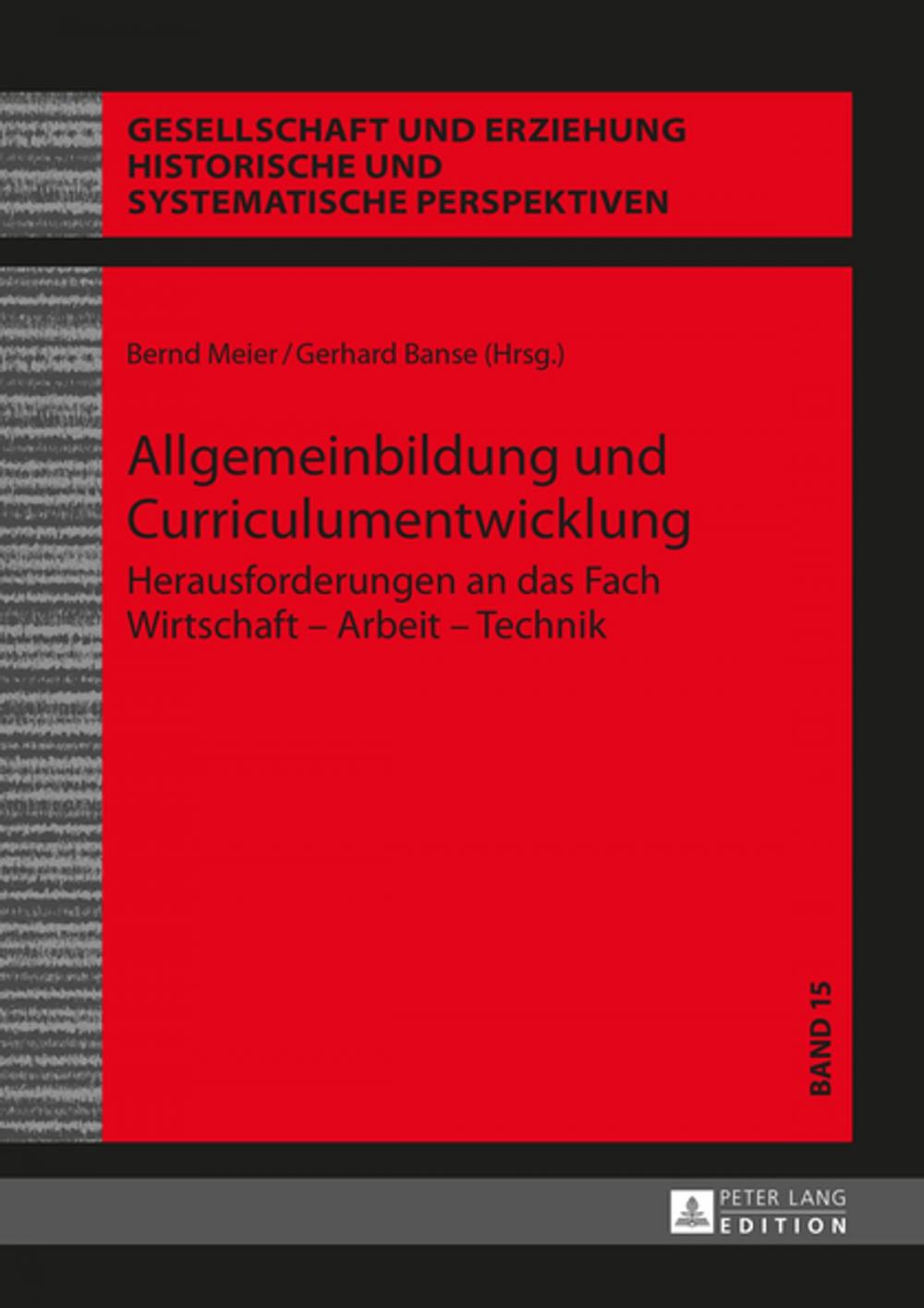 Big bigCover of Allgemeinbildung und Curriculumentwicklung