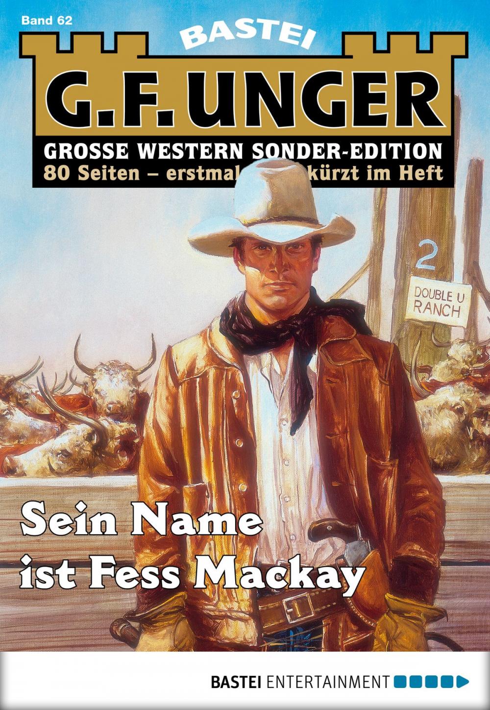 Big bigCover of G. F. Unger Sonder-Edition 62 - Western