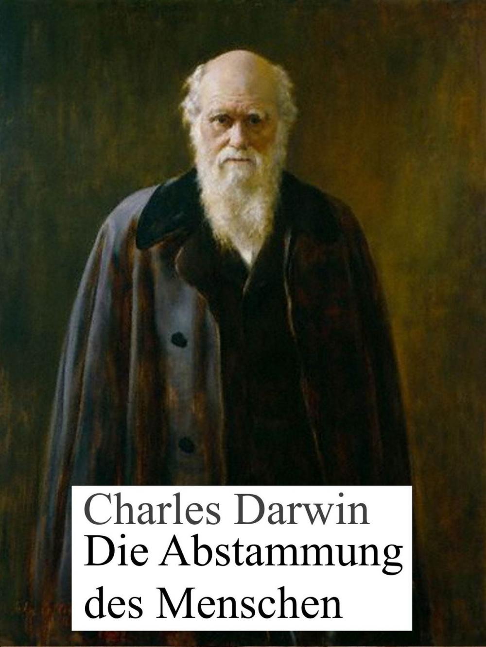 Big bigCover of Die Abstammung des Menschen