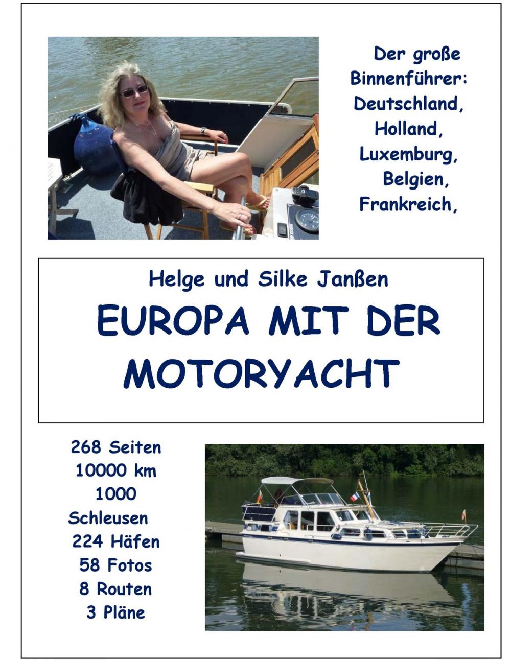 Big bigCover of Europa mit der Motoryacht