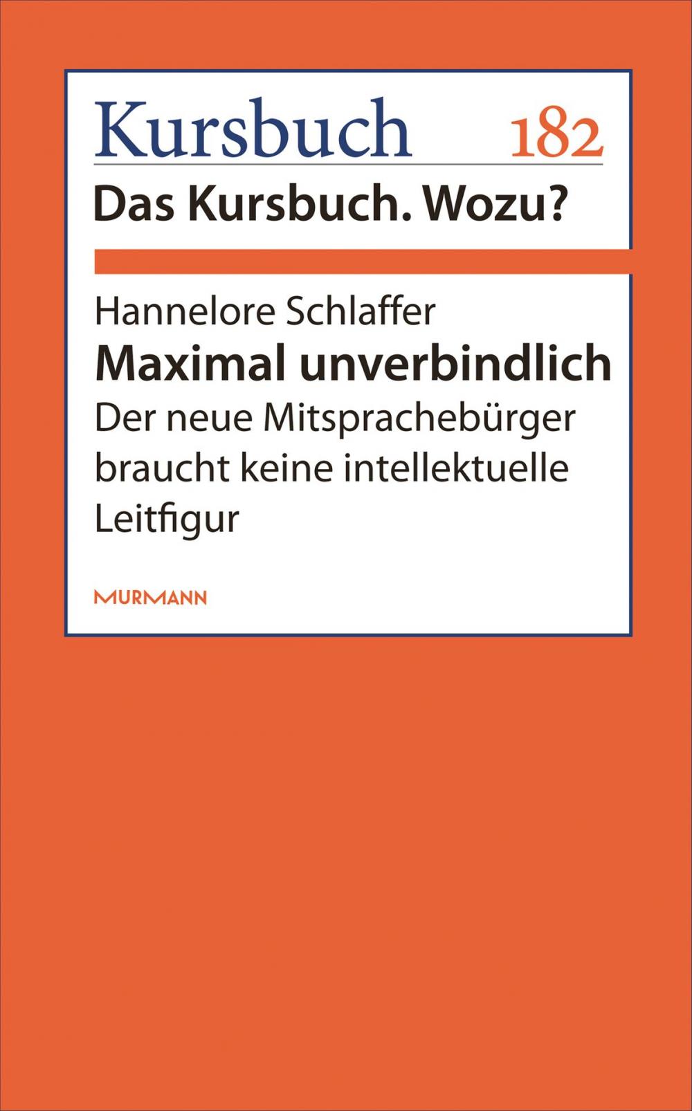 Big bigCover of Maximal unverbindlich