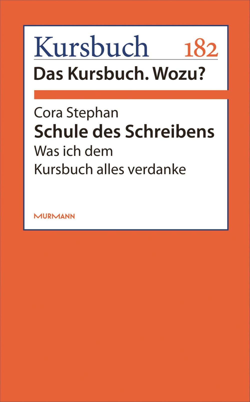 Big bigCover of Schule des Schreibens