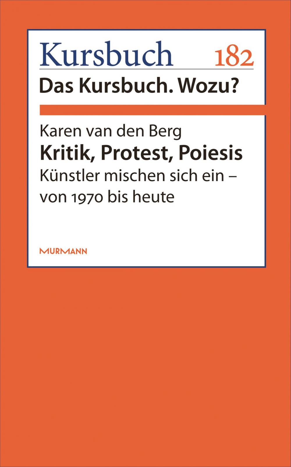 Big bigCover of Kritik, Protest, Poiesis