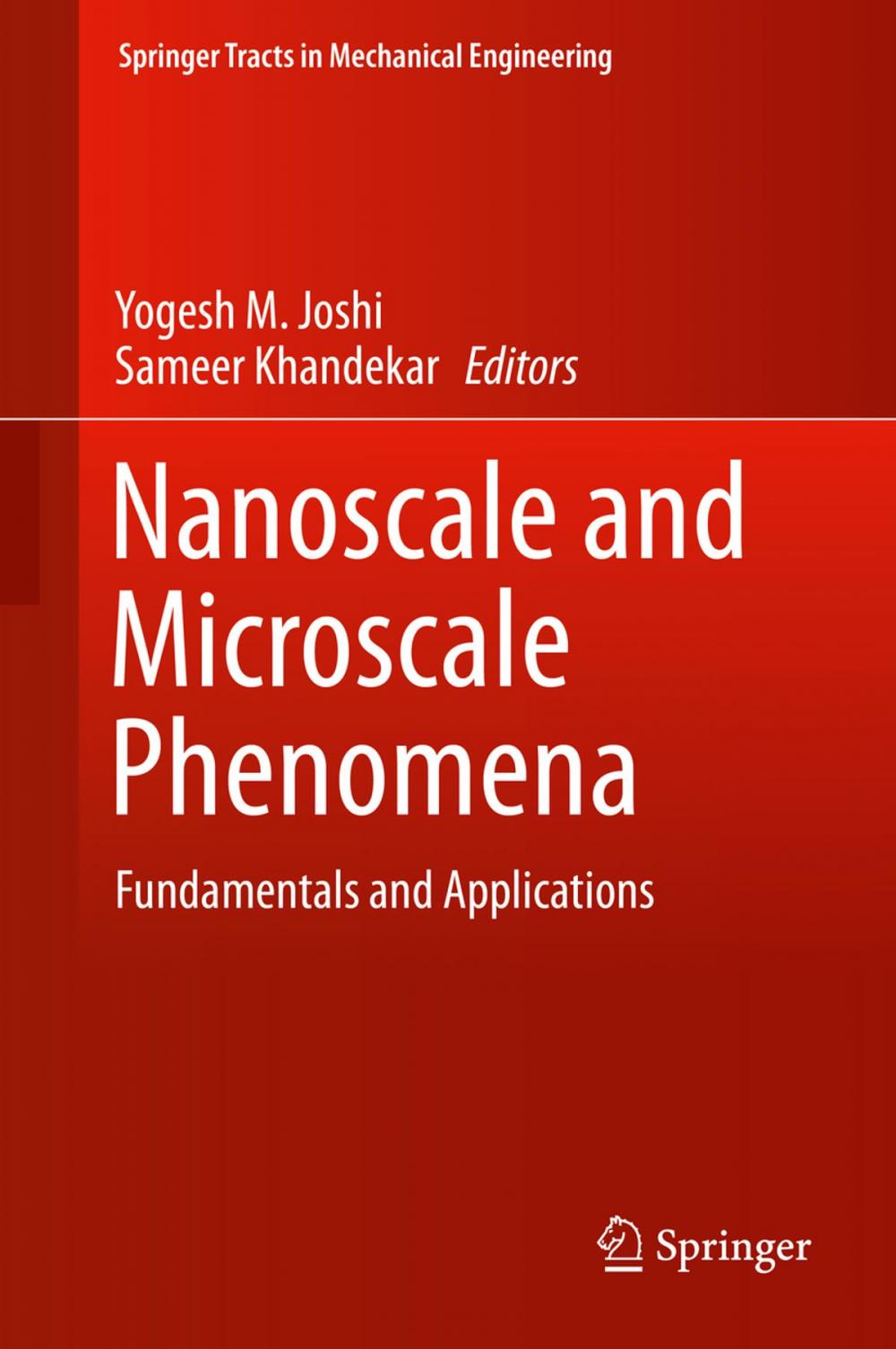 Big bigCover of Nanoscale and Microscale Phenomena