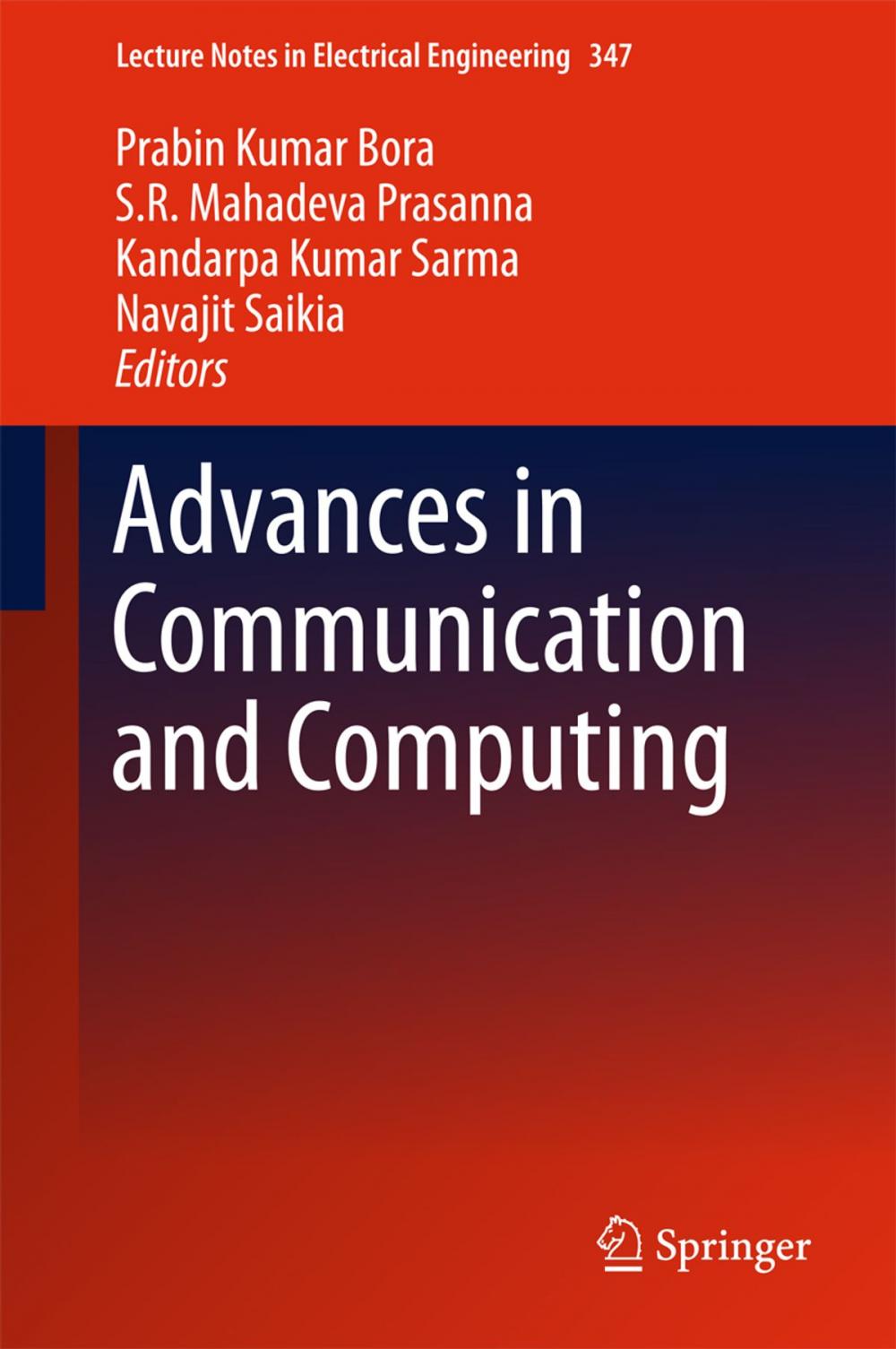 Big bigCover of Advances in Communication and Computing