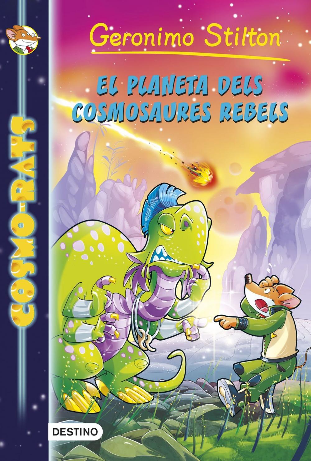 Big bigCover of El planeta dels cosmosaures rebels