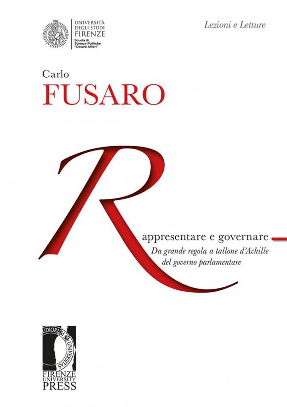 Big bigCover of Rappresentare e governare