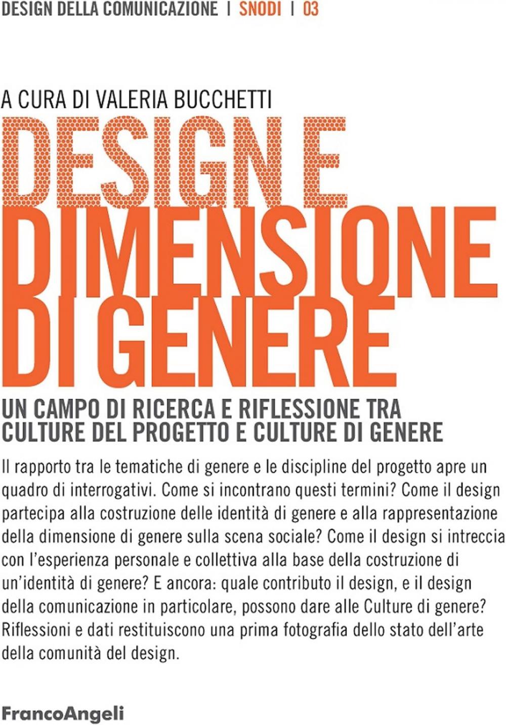 Big bigCover of Design e dimensione di genere. Un campo di ricerca e riflessione tra culture del progetto e culture di genere