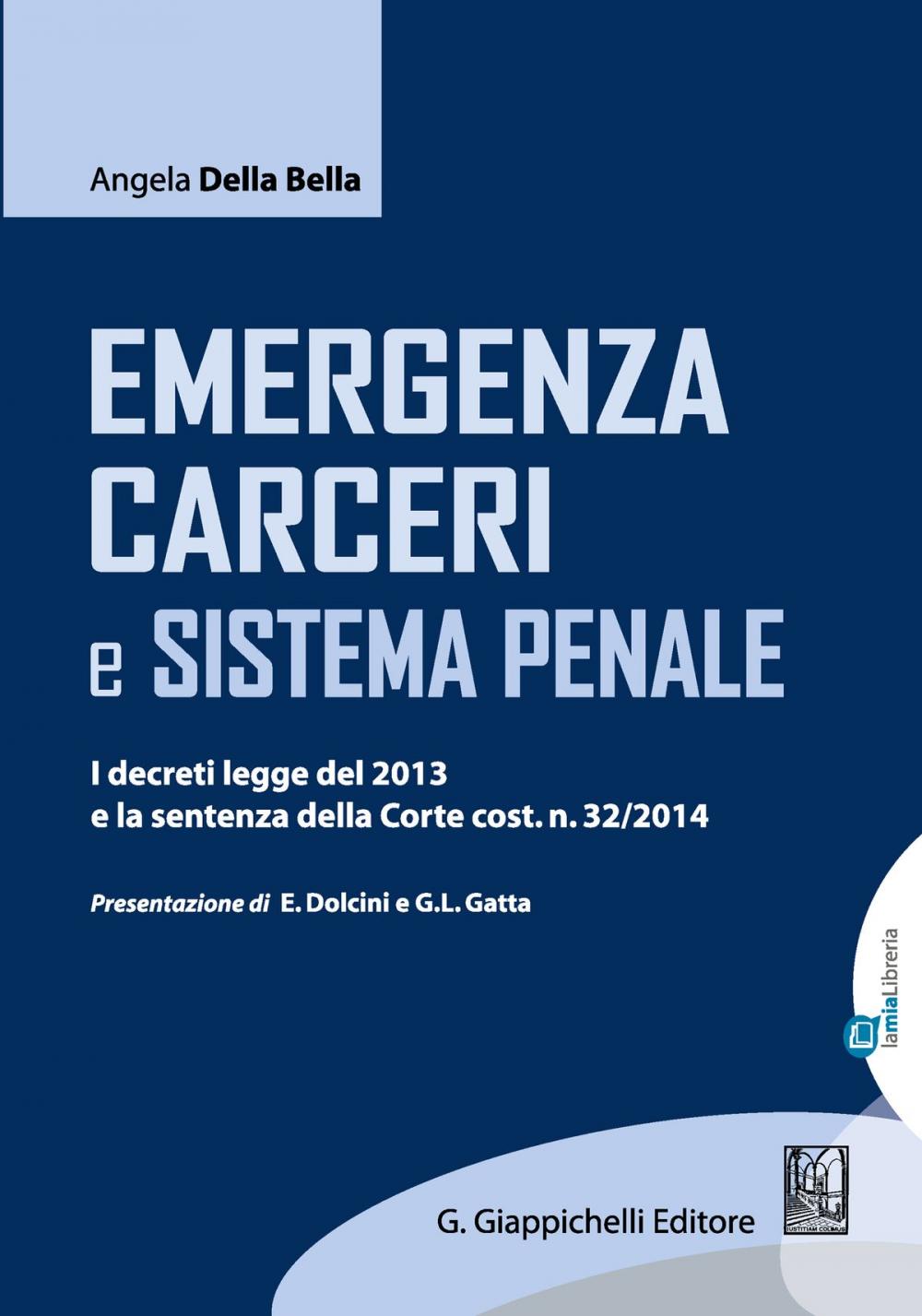 Big bigCover of Emergenza carceri e sistema penale