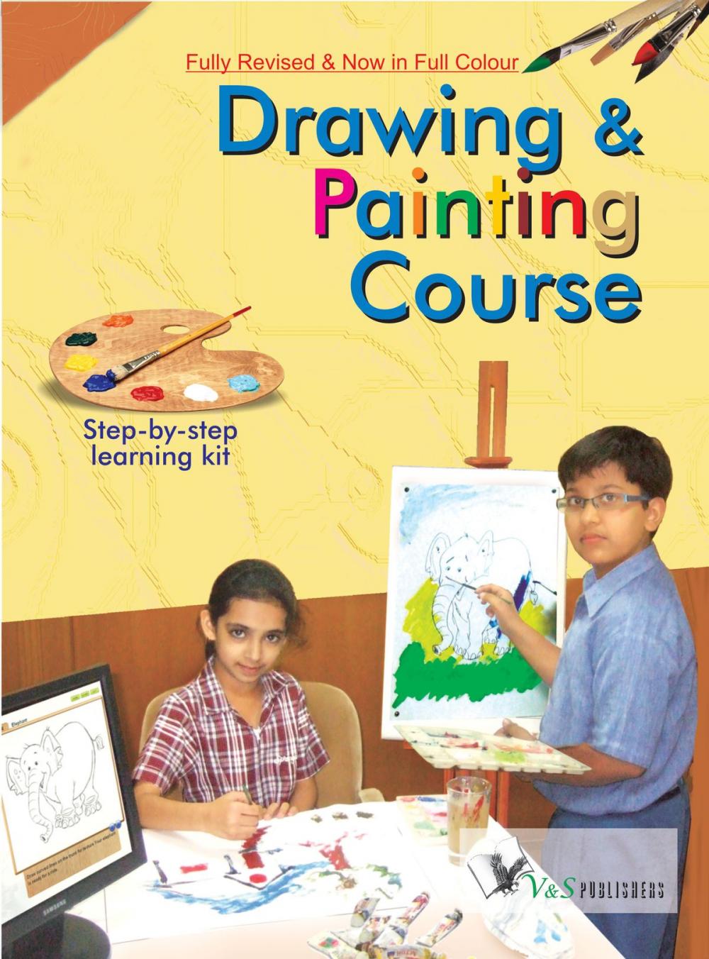 Big bigCover of Drawing & Painting Course (with CD)