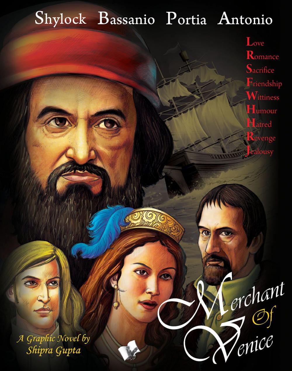 Big bigCover of Merchant of Venice: -