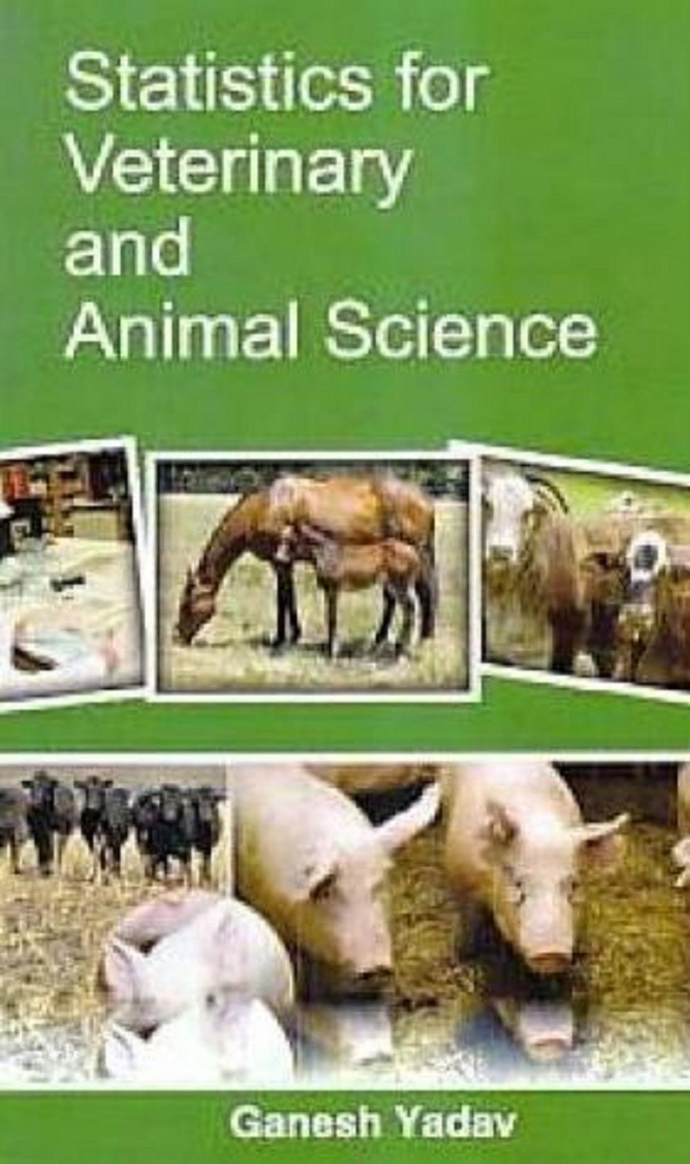 Big bigCover of Statistics For Veterinary And Animal Science