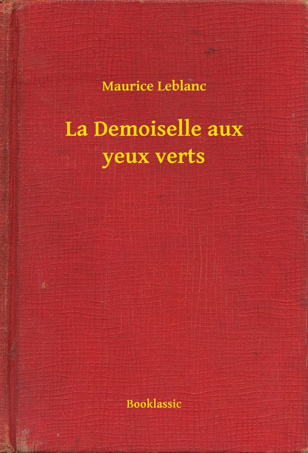 Big bigCover of La Demoiselle aux yeux verts