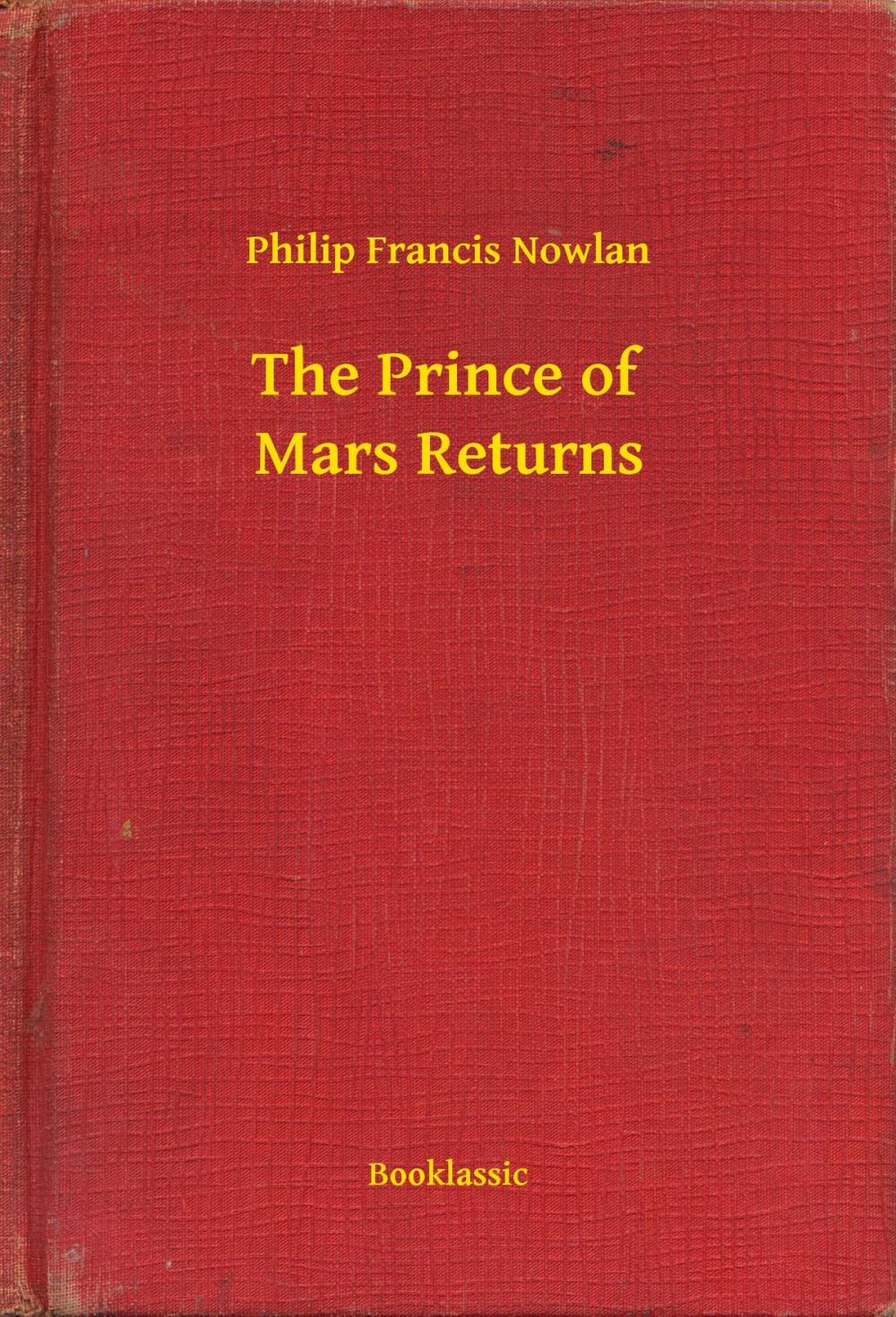 Big bigCover of The Prince of Mars Returns