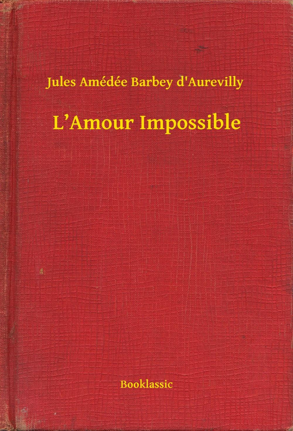 Big bigCover of L’Amour Impossible