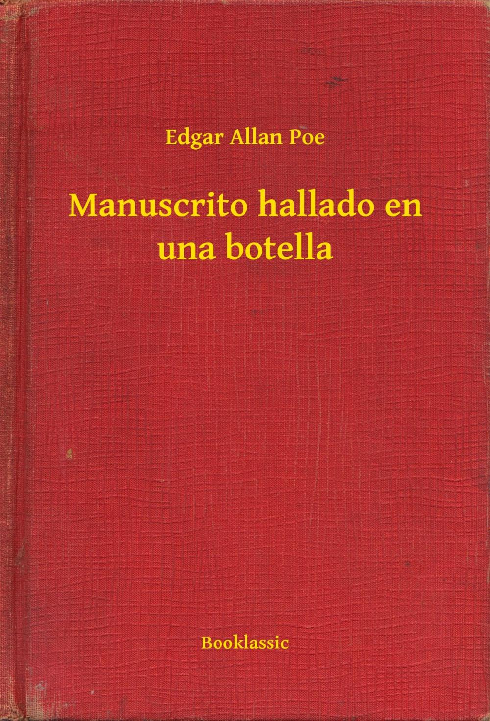 Big bigCover of Manuscrito hallado en una botella