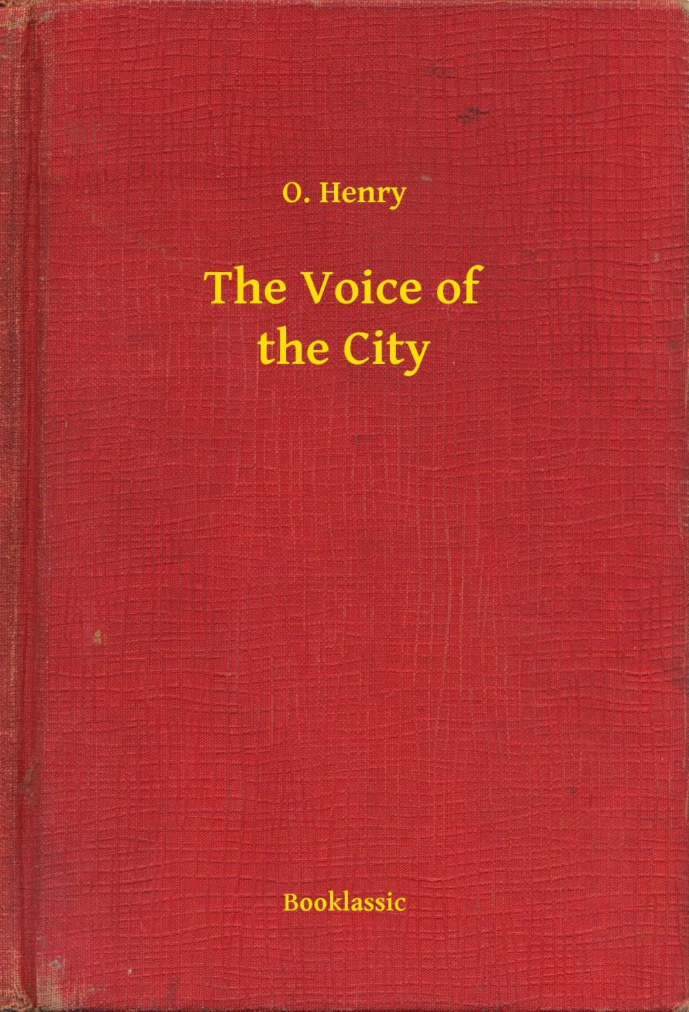 Big bigCover of The Voice of the City