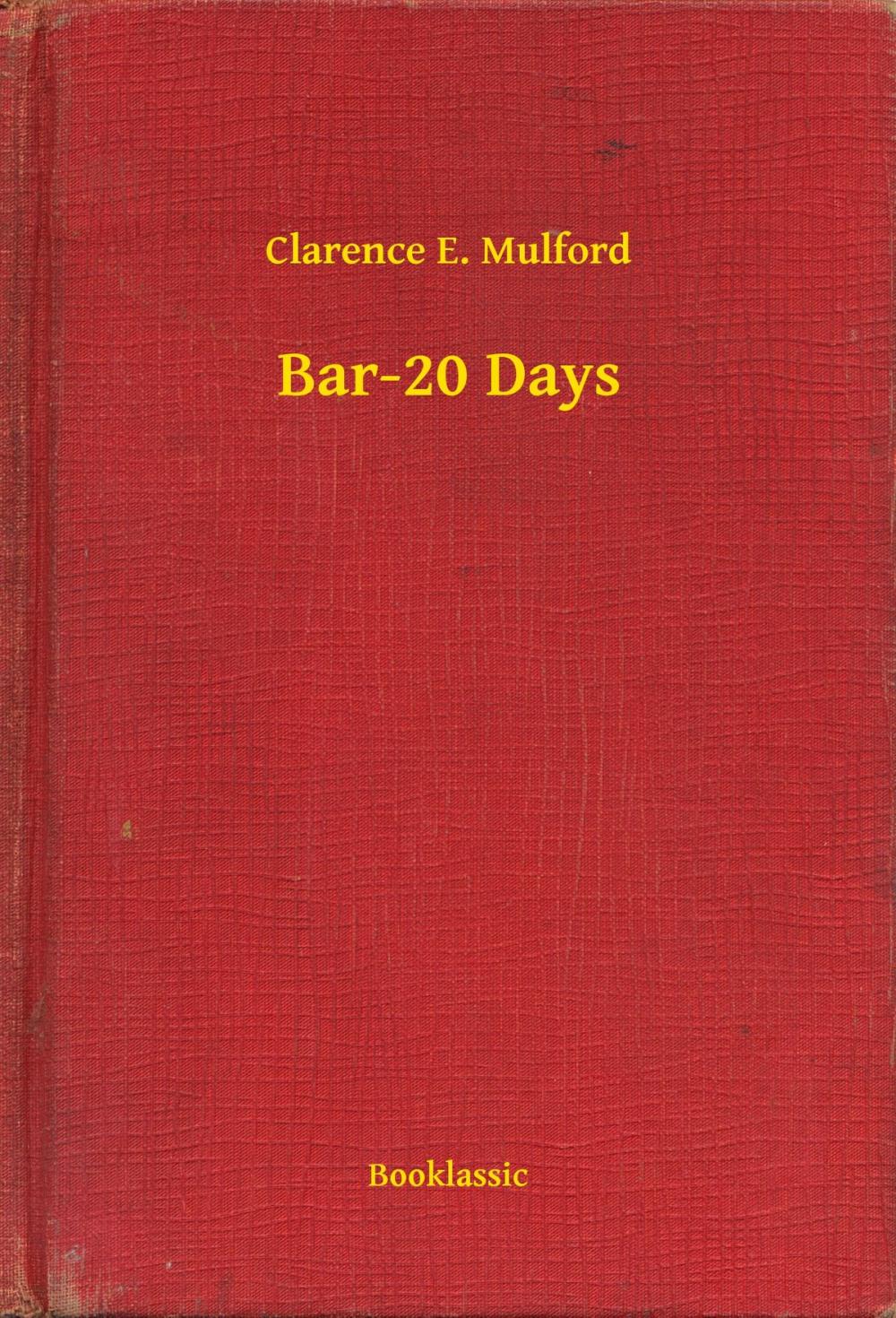 Big bigCover of Bar-20 Days