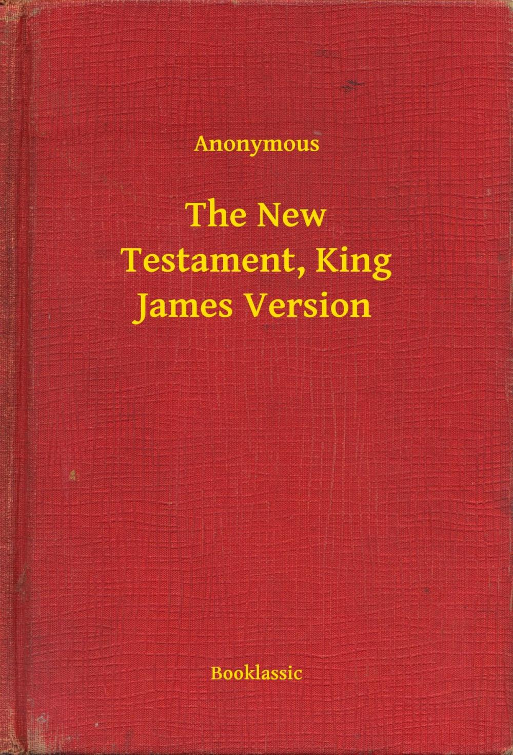 Big bigCover of The New Testament, King James Version