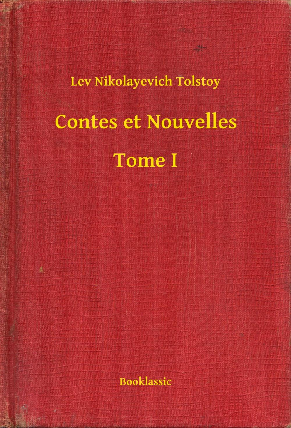 Big bigCover of Contes et Nouvelles - Tome I