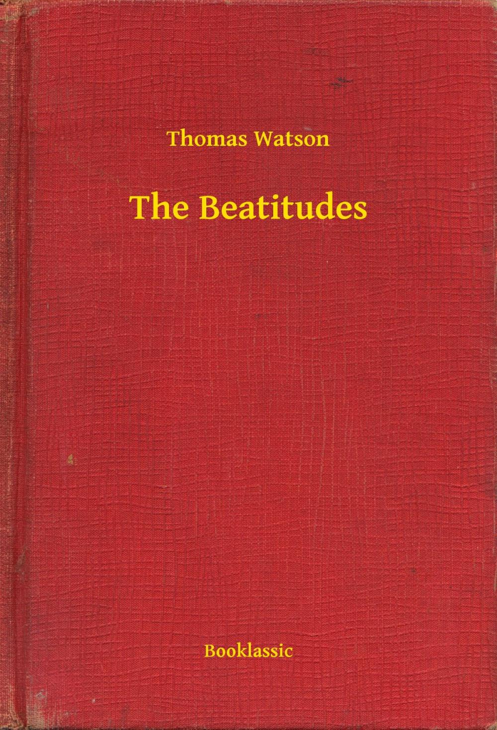 Big bigCover of The Beatitudes