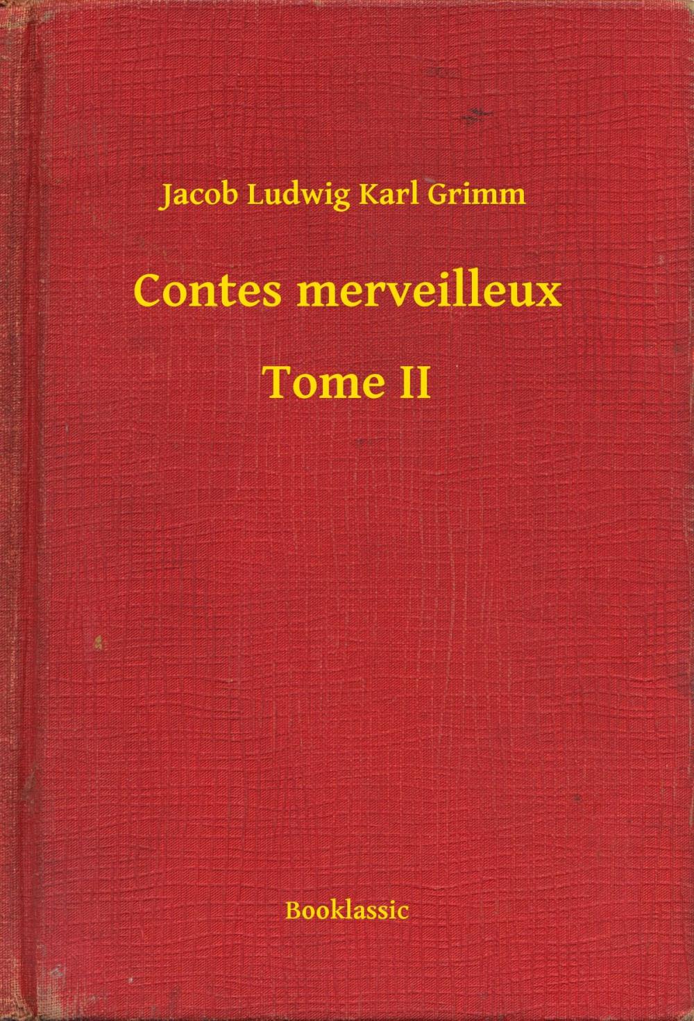 Big bigCover of Contes merveilleux - Tome II