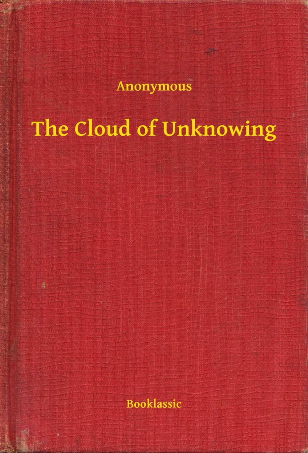 Big bigCover of The Cloud of Unknowing