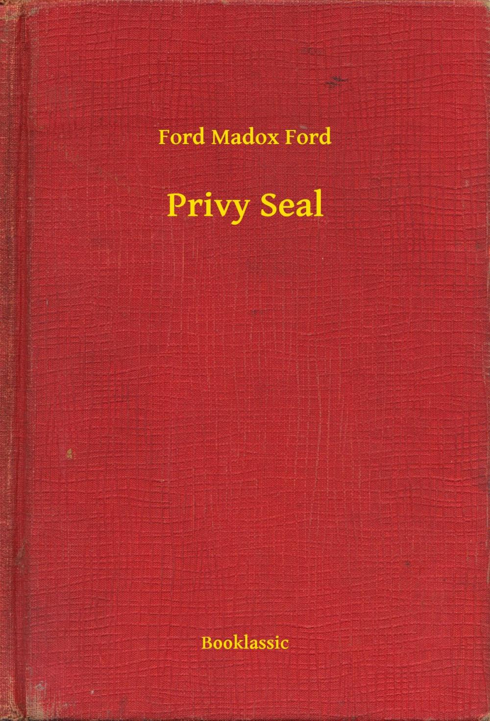 Big bigCover of Privy Seal