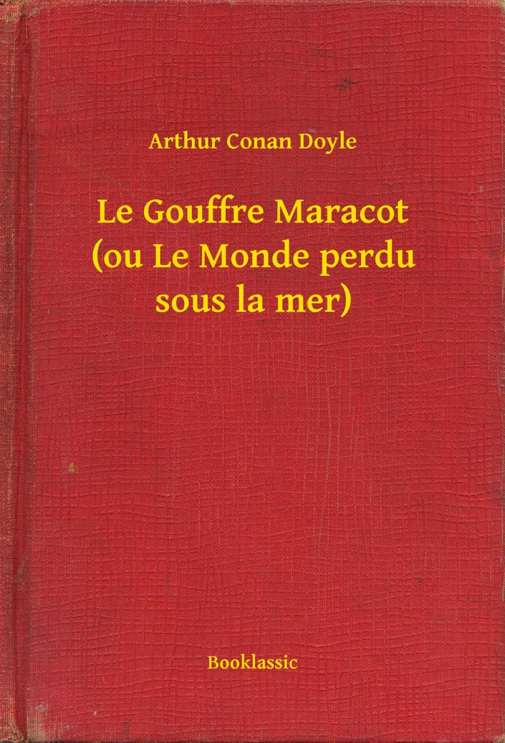 Big bigCover of Le Gouffre Maracot (ou Le Monde perdu sous la mer)