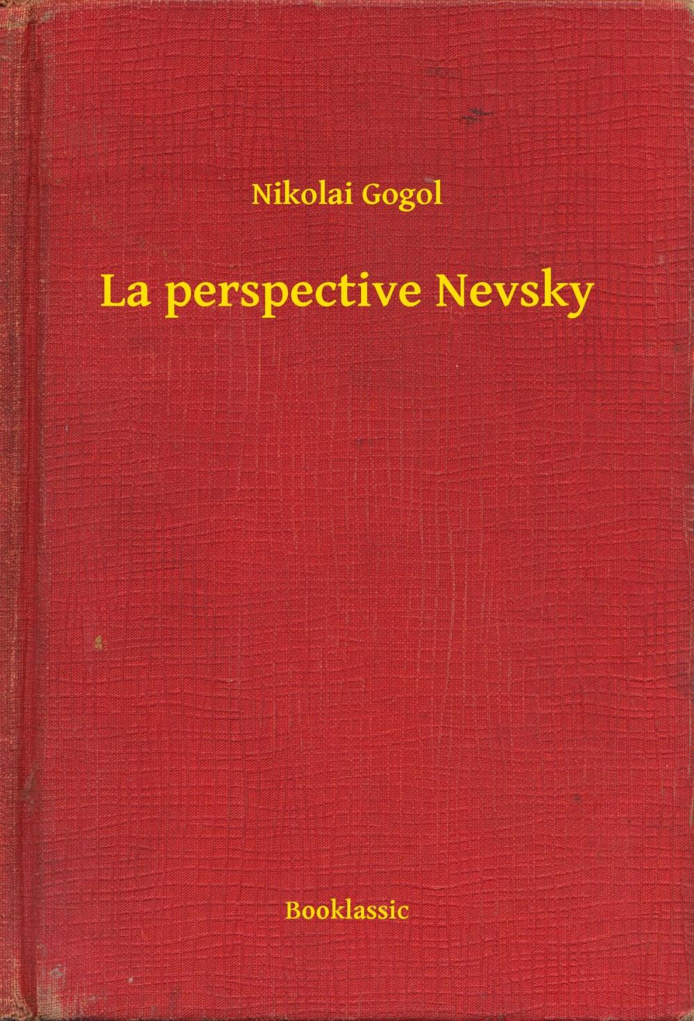 Big bigCover of La perspective Nevsky