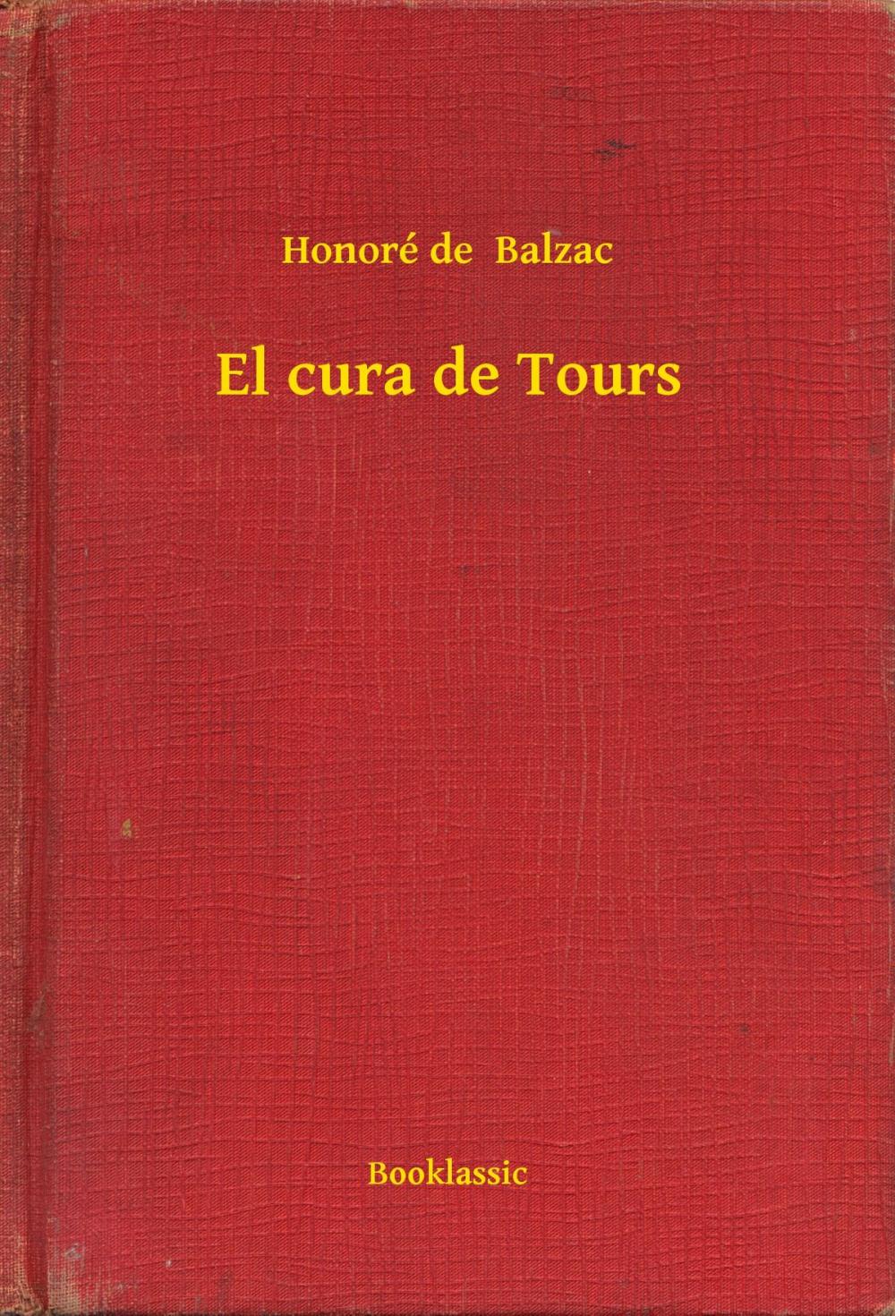 Big bigCover of El cura de Tours