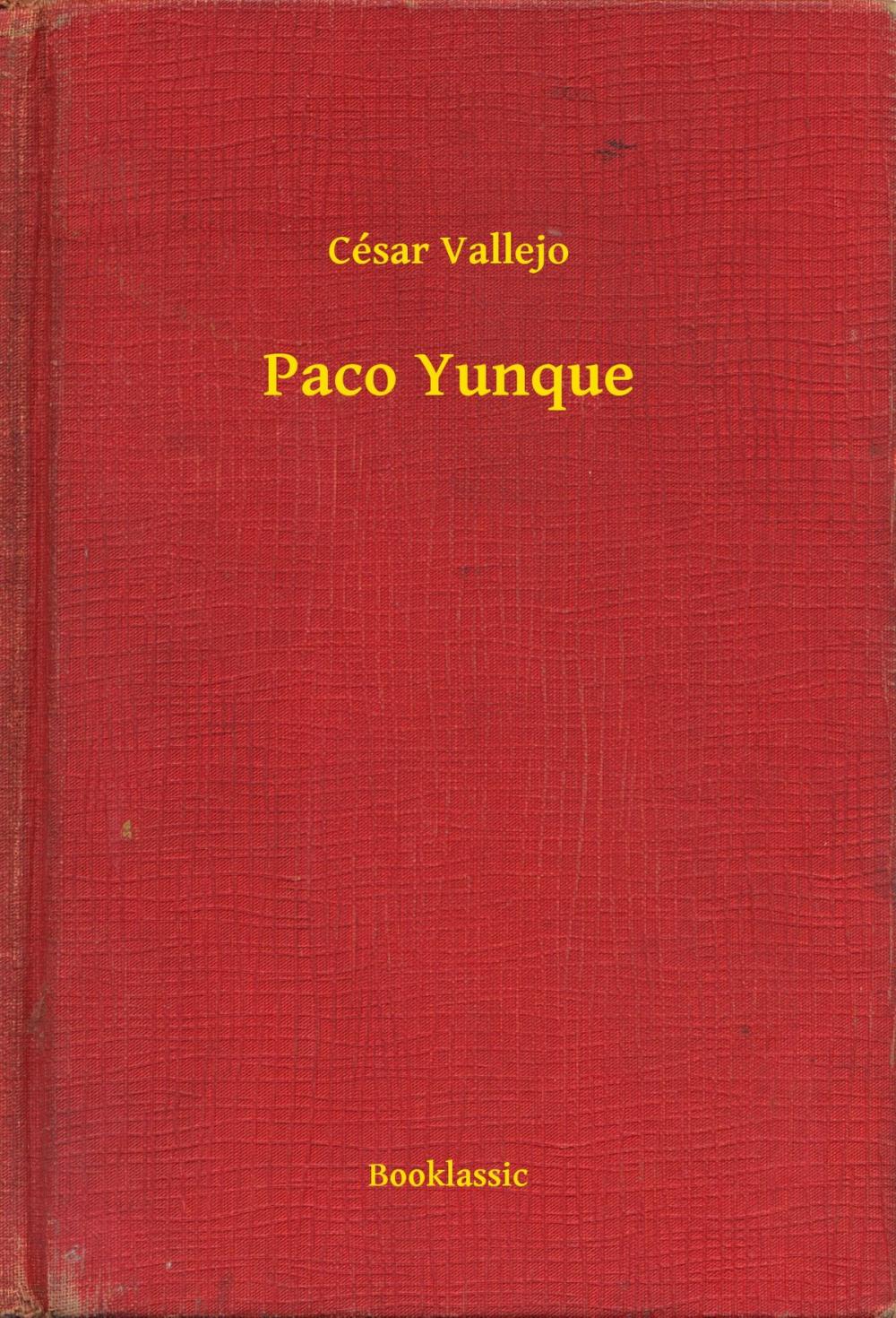 Big bigCover of Paco Yunque